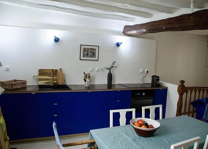 度假居 Ancien Pressoir, Semi-troglodyte *